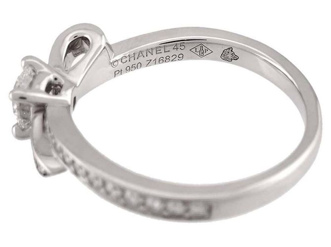 Chanel Ruban de Diamond 0.25ct Platinring - Ansicht 3