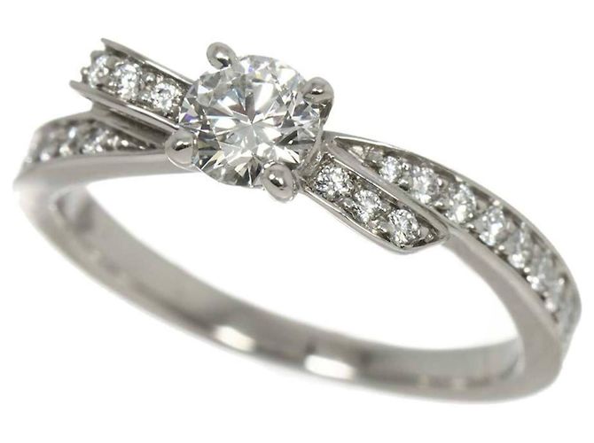 Chanel Ruban de Diamond 0.25ct Platinring - Ansicht 4