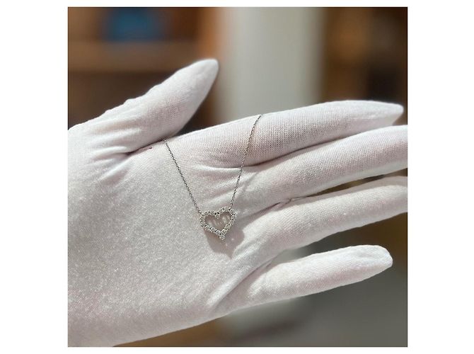 Collana Cuore Tiffany & Co. Diamanti - vista 4