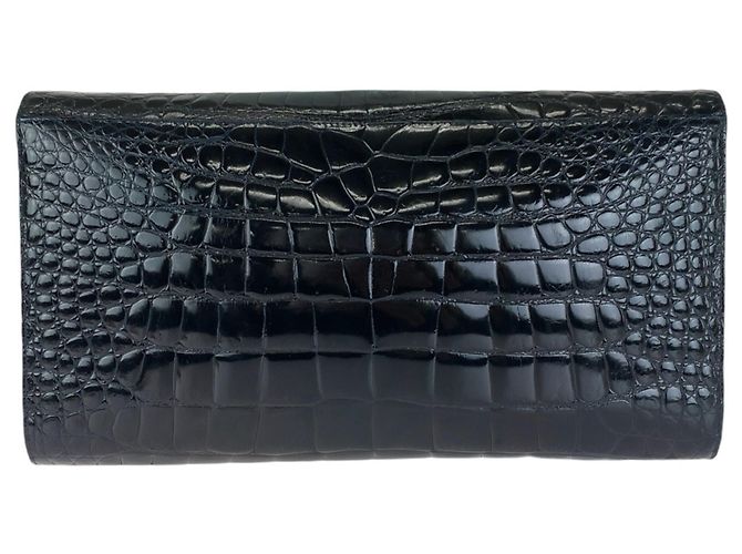 BALLY Vintage 2-way Ledertasche Dark Navy - Ansicht 2
