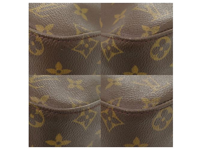 Borsa a tracolla Louis Vuitton Looping MM Monogram - vista 4