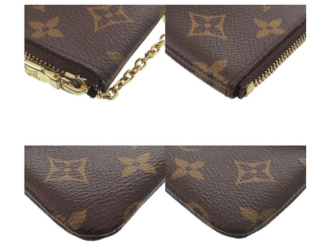 Louis Vuitton Pochette Clé Monogram Wallet - vista 3
