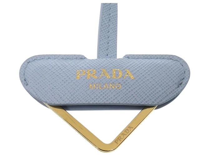 Collana con pendente in pelle Saffiano Prada - vista 4