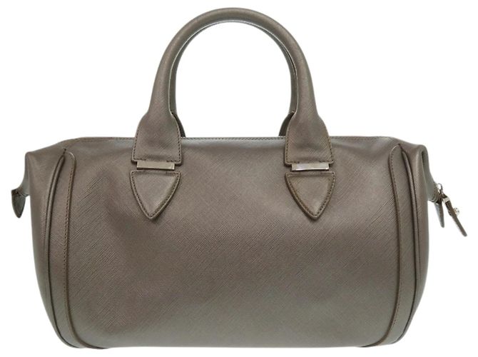 Borsa Boston Salvatore Ferragamo Gray Gancini - vista 2