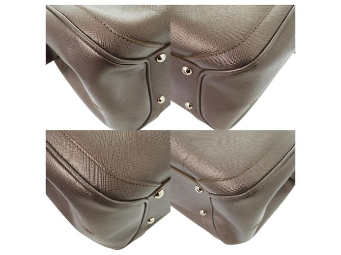 Borsa Boston Salvatore Ferragamo Gray Gancini - vista 3