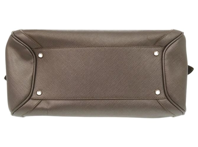 Borsa Boston Salvatore Ferragamo Gray Gancini - vista 5