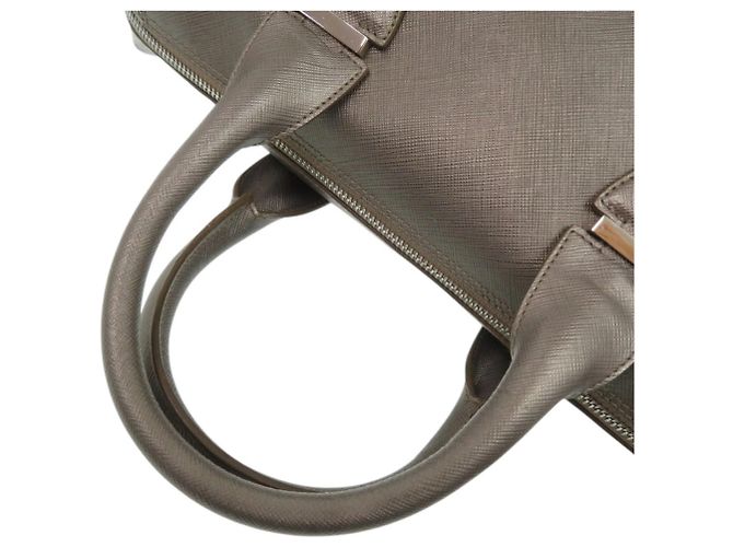Borsa Boston Salvatore Ferragamo Gray Gancini - vista 6