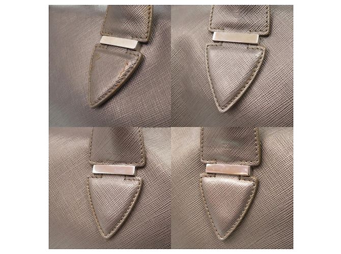 Borsa Boston Salvatore Ferragamo Gray Gancini - vista 9