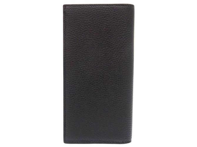 Gucci Black Leather Long Wallet - view 3