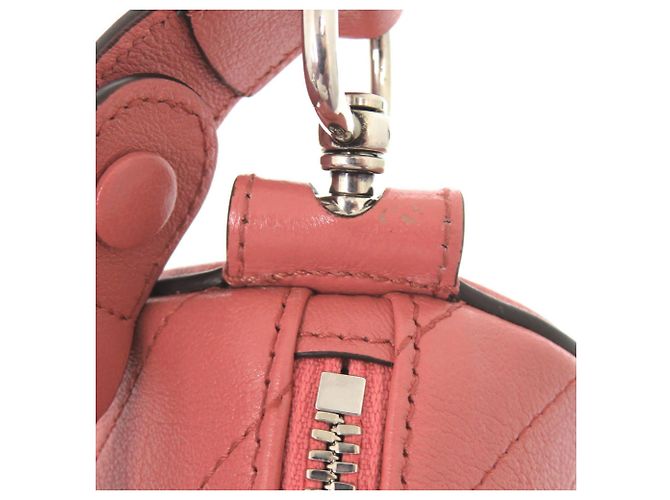 Borsa a tracolla Gucci Blondie in pelle rosa - vista 9