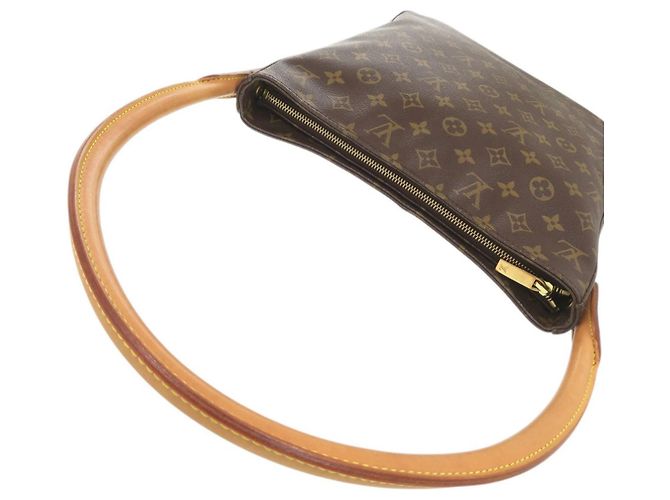 Borsa a tracolla Louis Vuitton Looping GM Monogram - vista 8