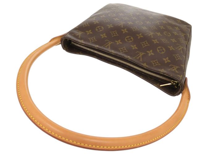 Borsa a tracolla Louis Vuitton Looping GM Monogram - vista 8