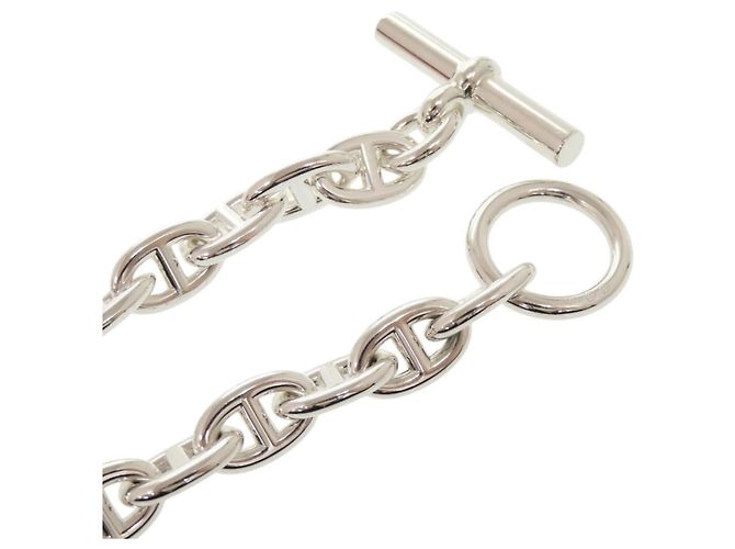 Chaîne d'ancre Hermès Collana Hermes Chaine d'Ancre PM in argento sterling - vista 6