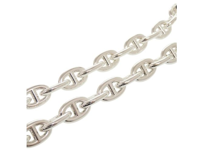 Chaîne d'ancre Hermès Collana Hermes Chaine d'Ancre PM in argento sterling - vista 7