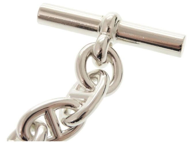 Chaîne d'ancre Hermès Collana Hermes Chaine d'Ancre PM in argento sterling - vista 8