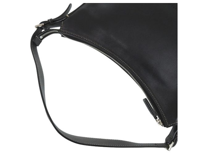 Borsa a tracolla in pelle Burberry Nova Check - vista 5