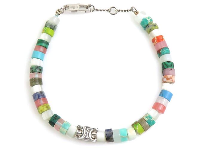 Céline Bracciale con ciondoli multicolore Celine - vista 2