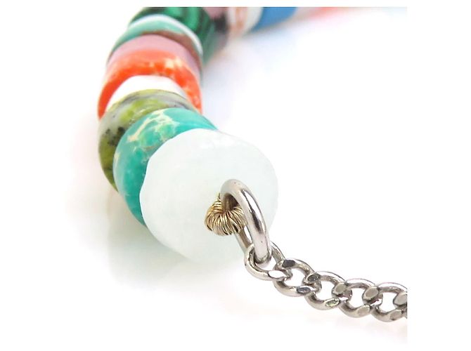 Céline Bracciale con ciondoli multicolore Celine - vista 8