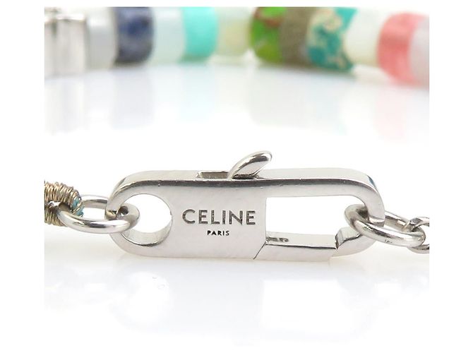 Céline Bracciale con ciondoli multicolore Celine - vista 9