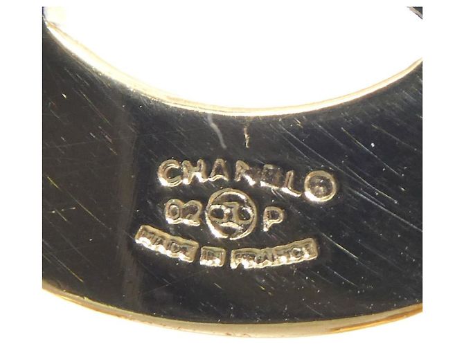 Broche Chanel Dorado y Rosa - vista 9