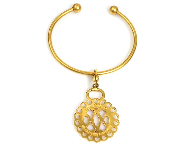Hermès Bracciale rigido con charm Hermes HABA Metal - vista 4
