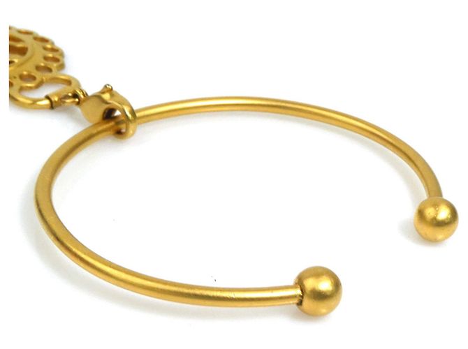 Hermès Bracciale rigido con charm Hermes HABA Metal - vista 5