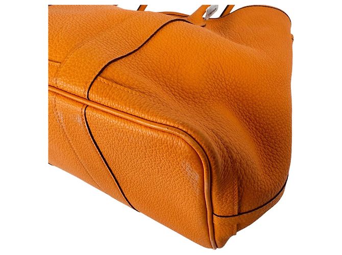 Hermès Borsa Hermes Garden Party PM 36 Negonda Orange - vista 8