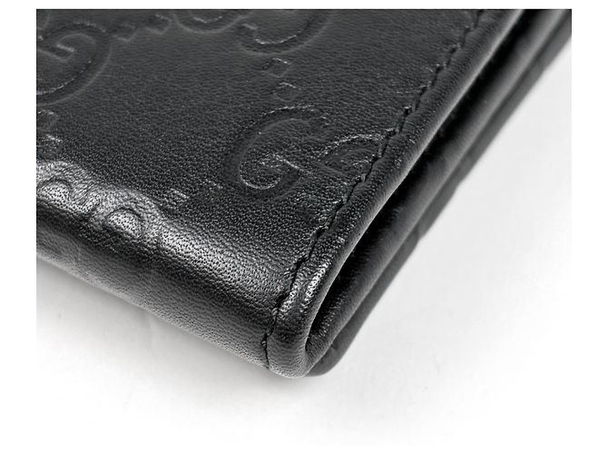 Gucci Long Wallet in Black Leather - view 3