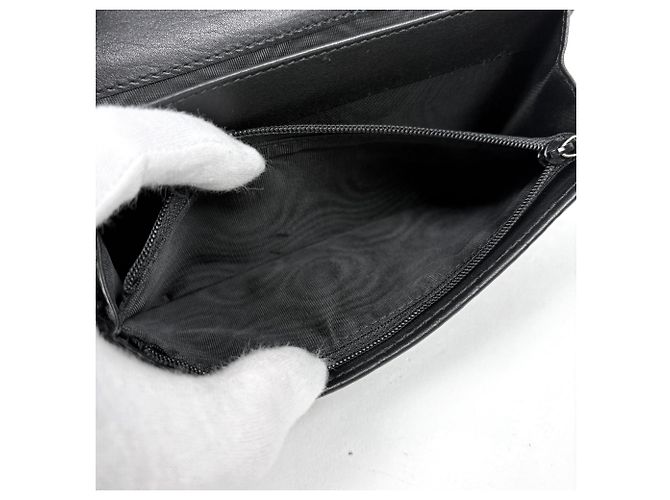 Gucci Long Wallet in Black Leather - view 6