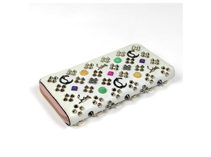 Portafoglio lungo Christian Louboutin Panettone Ruby in the Sky - vista 2