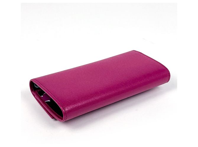 Cartera larga de piel rosa Gucci - vista 2