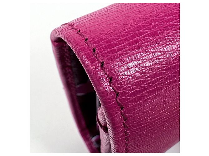 Cartera larga de piel rosa Gucci - vista 3