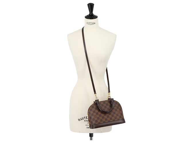 Borsa a mano 2 vie Louis Vuitton Alma BB Damier - vista 10