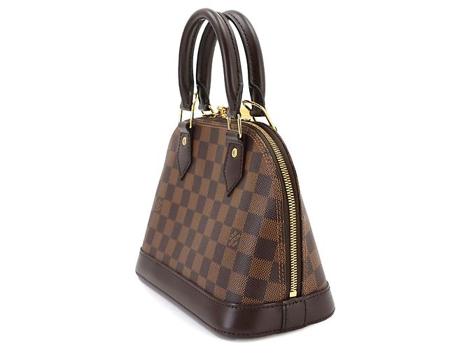 Borsa a mano 2 vie Louis Vuitton Alma BB Damier - vista 4