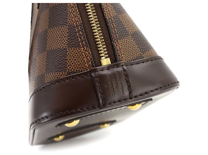Borsa a mano 2 vie Louis Vuitton Alma BB Damier - vista 8