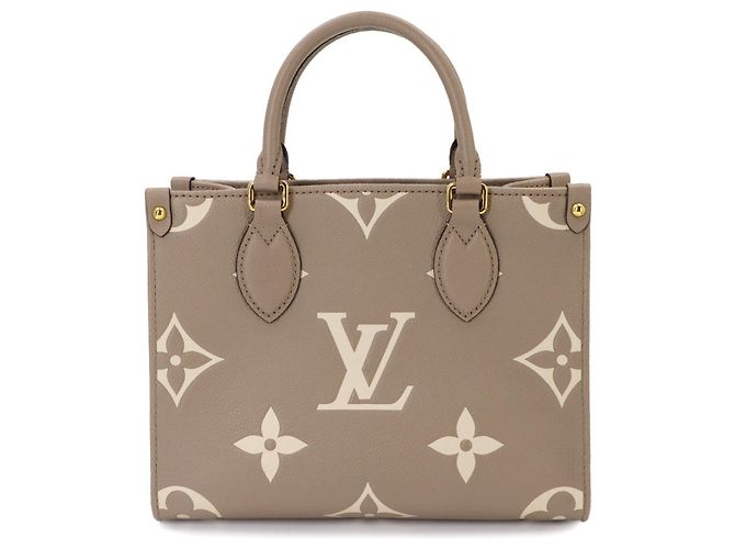 Borsa Tote Louis Vuitton Onthego PM Bicolor - vista 3