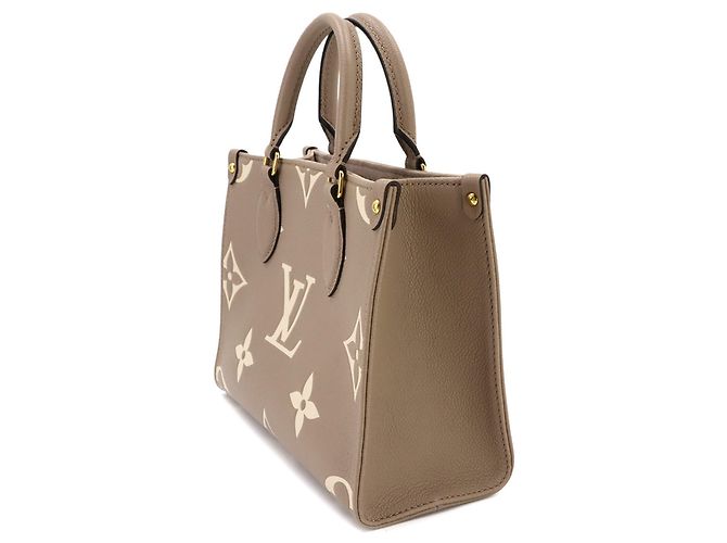 Borsa Tote Louis Vuitton Onthego PM Bicolor - vista 4