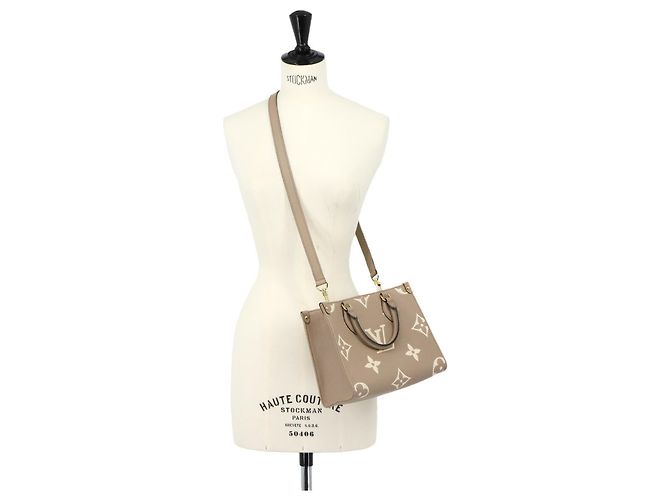 Borsa Tote Louis Vuitton Onthego PM Bicolor - vista 9