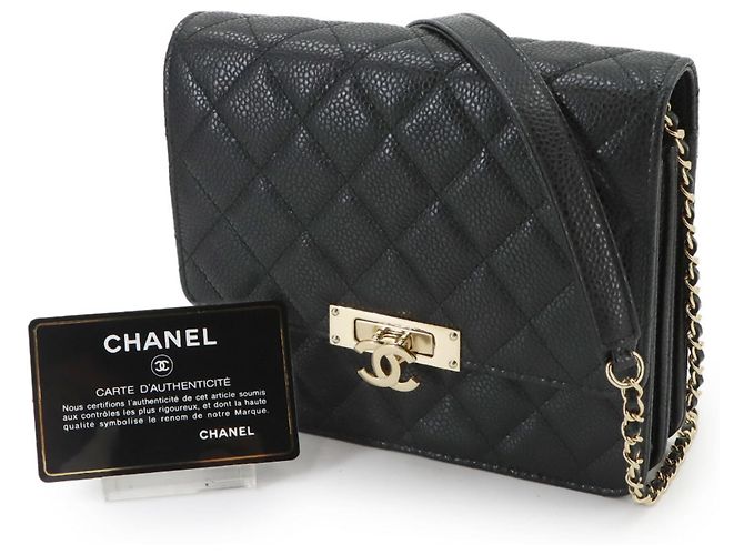 Cartera con cadena Chanel Coco Lock Matelassé - vista 2