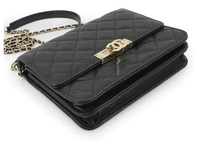 Cartera con cadena Chanel Coco Lock Matelassé - vista 5