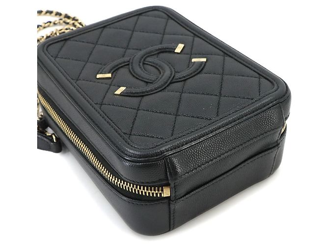 Borsa vanity 2-way Chanel CC Filigree Vertical - vista 4