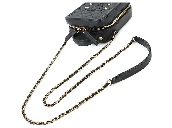 Borsa vanity 2-way Chanel CC Filigree Vertical - vista 5