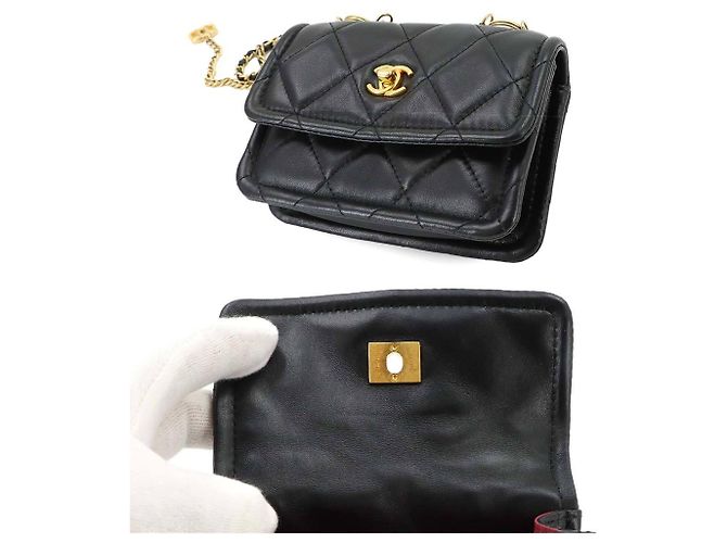 Borsa Chanel Mini Matelasse 2-Way - vista 9