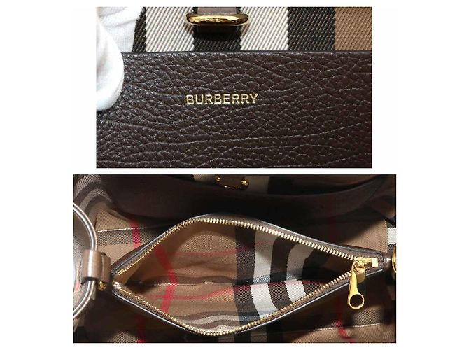 Borsa a mano e a tracolla Burberry Bermondsey Medium 2-way Tote - vista 9