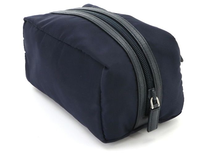 Borsa/Pouch Prada Navy - vista 3