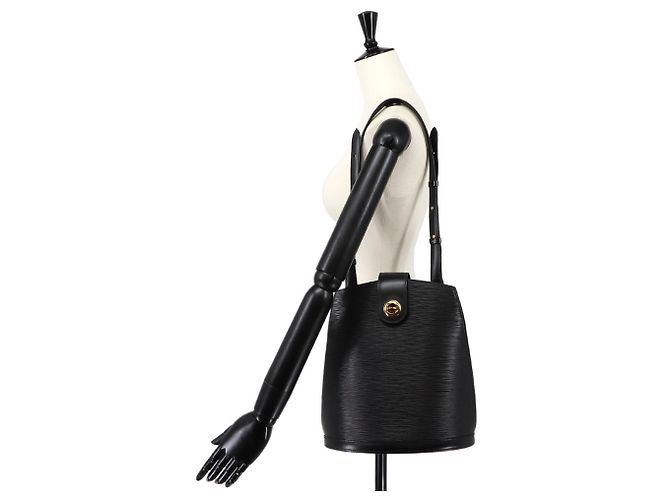 Borsa a tracolla Louis Vuitton Epi Cluny - vista 10