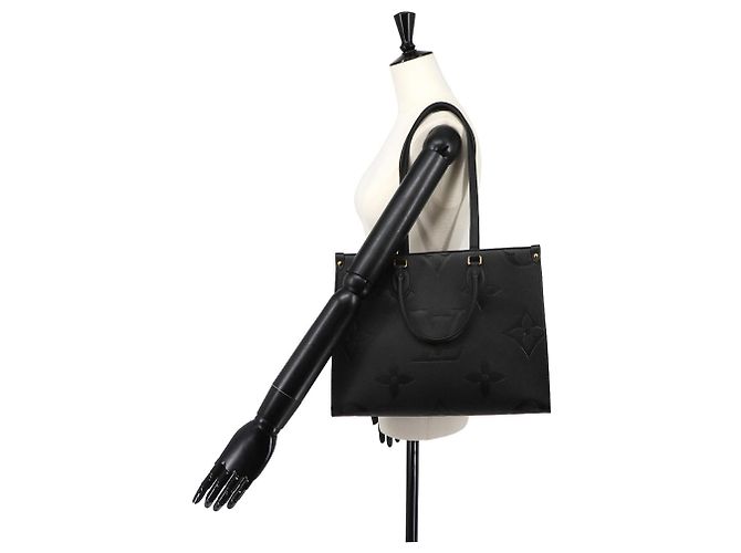 Borsa a mano e a tracolla 2 in 1 Louis Vuitton Monogram Empreinte Onthego MM - vista 10
