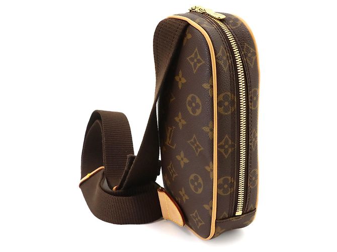 Borsa Louis Vuitton Monogram Pochette Gange - vista 4