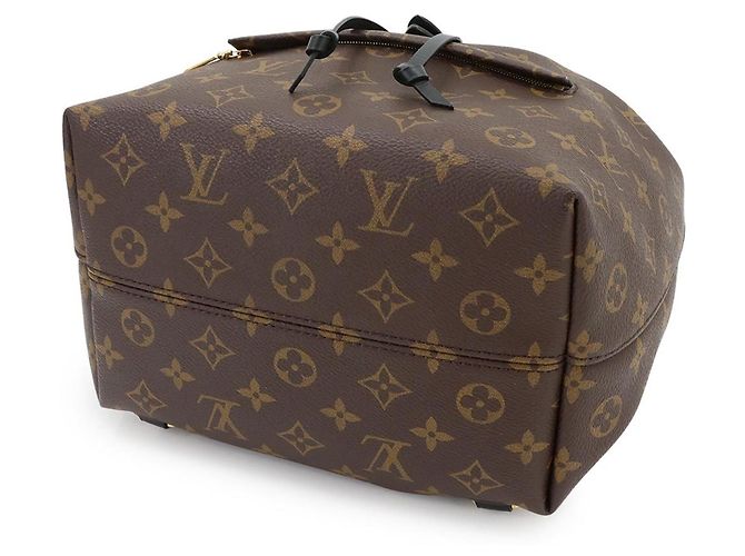 Zaino Louis Vuitton Monogram Montsouris NM PM - vista 4