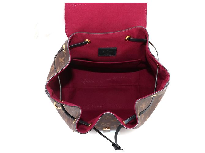 Zaino Louis Vuitton Monogram Montsouris NM PM - vista 5